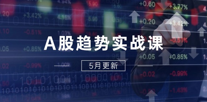 （14808期）A股趋势实战课：主力动向+政策红利，2025全年策略5月更新| 网创圈