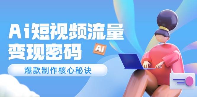 Ai短视频流量密码，爆款制作核心秘诀，120万案例深度解析| 网创圈