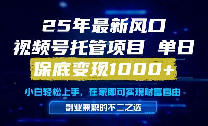 真正的懒人项目，妥妥的福利，先到先得，单日保底1000+| 网创圈