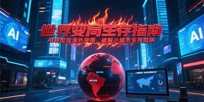 付费文章《世界变局生存指南，AI转型加海外突围，破解小城市生存陷阱》| 副业网