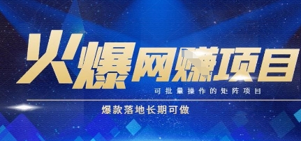 火爆全自动搬砖项目，可批量矩阵操作，爆款落地长期可做【揭秘】| 网创圈