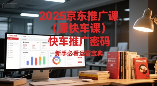 2025京东推广课(原快车课)解锁京东快车推广密码，新手必看运营宝典| 副业网