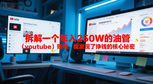 付费文章：拆解一个年入250W的油管(youtube)账号，我发现了挣钱的核心秘密| 副业网