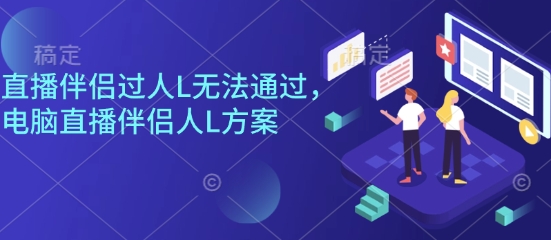 直播伴侣过人L无法通过，电脑直播伴侣人L方案，自测| 网创圈