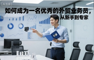 如何成为一名优秀的外贸业务员，从新手到专家| 副业网