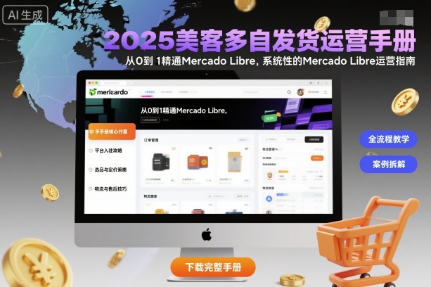 2025美客多自发货运营手册：从0到1精通Mercado Libre，系统性的Mercado Libre运营指南| 副业网