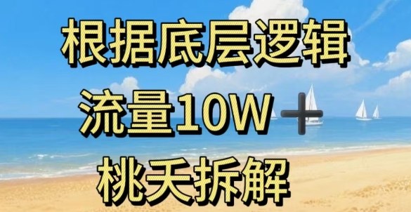 据底层逻辑，流量10W+，以安全知识科普为例| 副业网