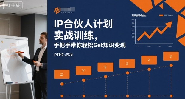 IP合伙人计划实战训练，手把手带你轻松Get知识变现| 副业网