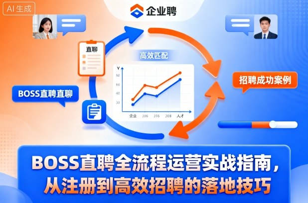 BOSS直聘全流程运营实战指南，从注册到高效招聘的落地技巧| 副业网