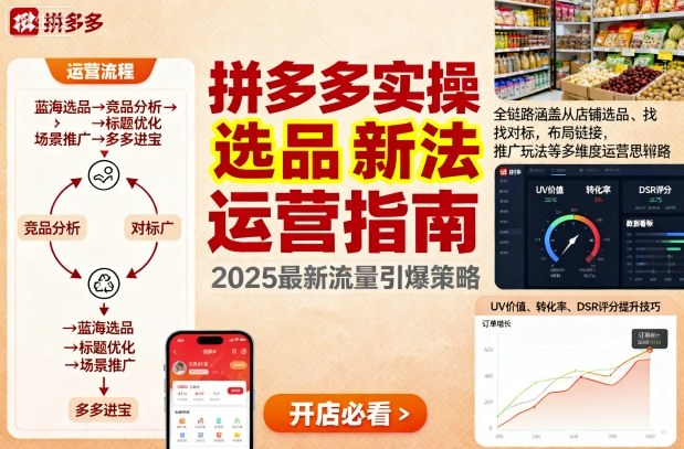 王校长9月12拼多多实操新玩法，全链路涵盖从店铺选品、找对标，布局链接，推广玩法等多维度运营思路(更新)| 副业网