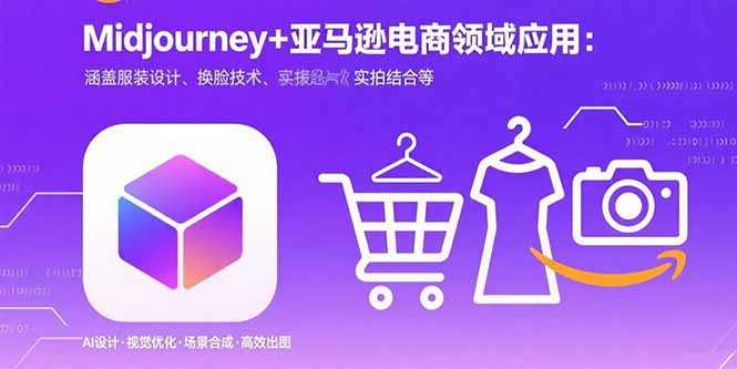 Midjourney+电商领域商业应用：涵盖服装设计、换脸技术、实拍结合等| 副业网