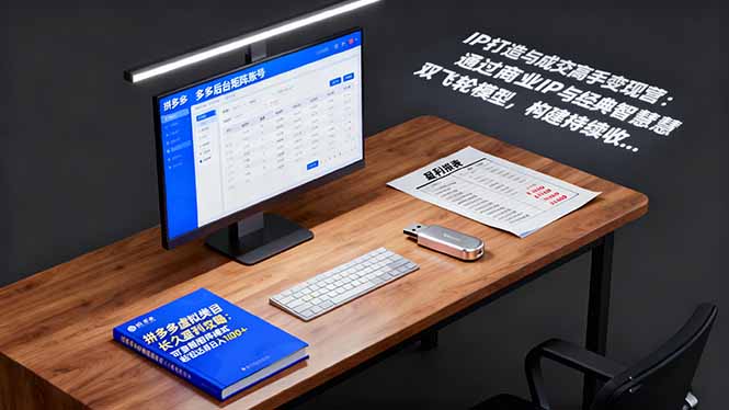 IP打造与成交高手变现营:通过商业IP+经典智慧双飞轮模型 构建持续收钱系统| 副业网