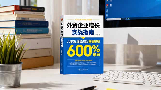 外贸企业增长实战指南，八步法、爆品选品、营销布局，业绩增长300%| 副业网