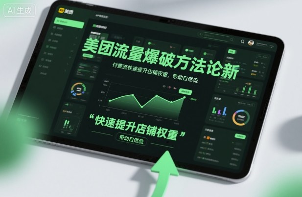 美团流量爆破方法论，付费流快速提升店铺权重，带动自然流| 副业网