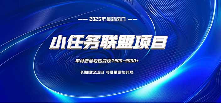 小任务联盟项目：一台电脑每天只需10分钟，轻松简单稳定| 副业网