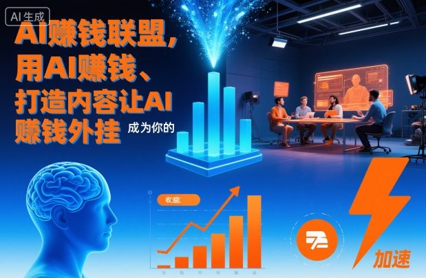 AI賺钱联盟，用AI賺钱、打造内容让AI成为你的賺钱外挂| 副业网