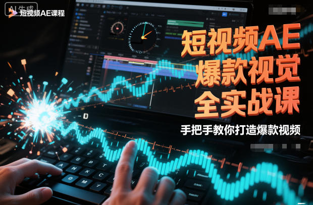 短视频AE爆款视觉全实战课，手把手教你打造爆款视频| 副业网