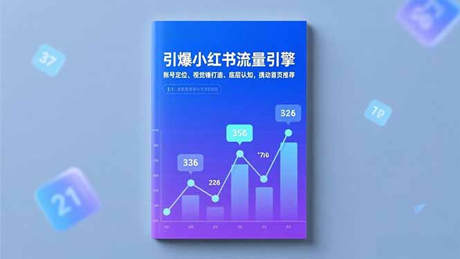 引爆小红书流量引擎，账号定位、视觉锤打造、底层认知，撬动首页推荐| 副业网