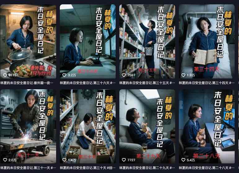 图片[2]| 十个作品涨粉近20W！用AI制作末日安全日记连载，日入4位数，评论区爆肝求更新(附详细步骤)| 网创圈