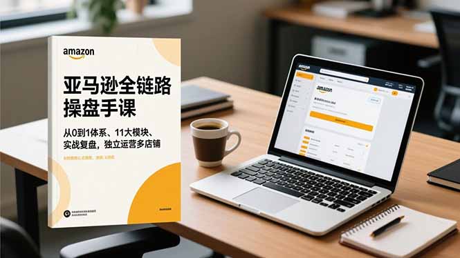 亚马逊全链路操盘手课，从0到1体系、11大模块、实战复盘，独立运营多店铺| 副业网