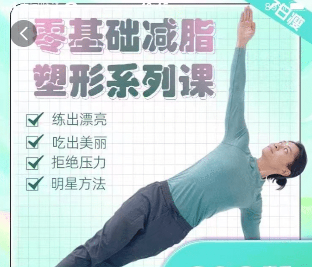 明星身材管理 零基础减脂塑形| 副业网