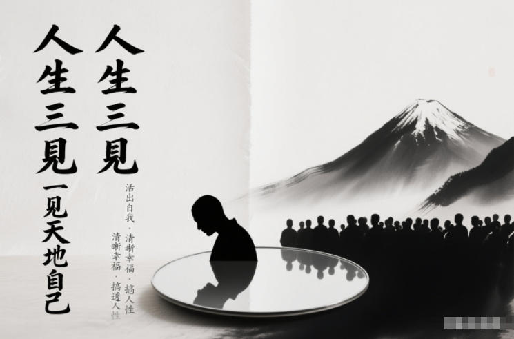 人生三见一见天地见众生见自己，活出自我拥有清晰幸福人生，搞透人性| 副业网