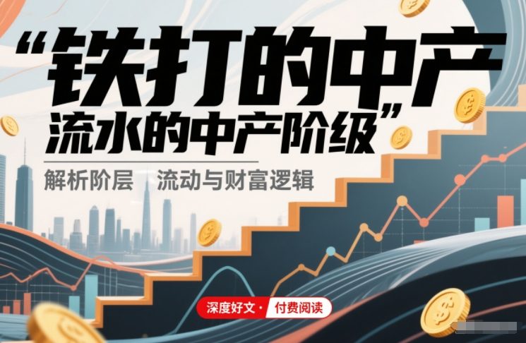 付费文章：铁打的中产，流水的中产阶级| 副业网