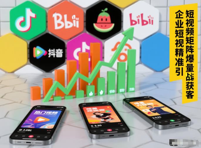 企业短视频精准引流矩阵获客，短视频矩阵爆量战法| 副业网