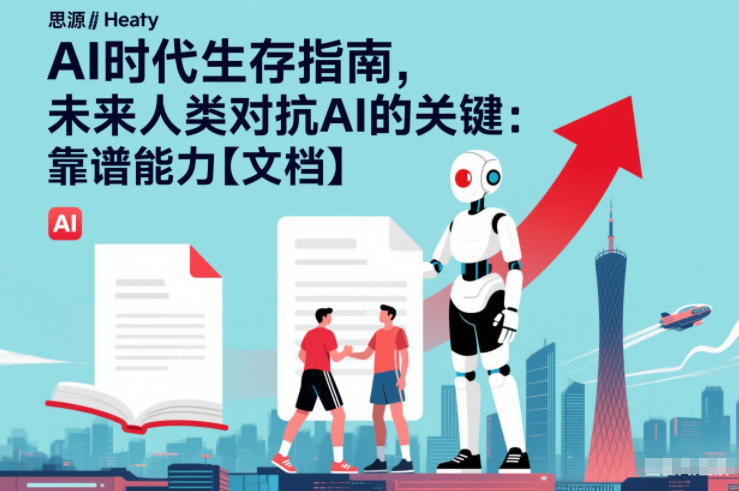 AI时代生存指南，未来人类对抗AI的关键：靠谱能力【文档】| 副业网