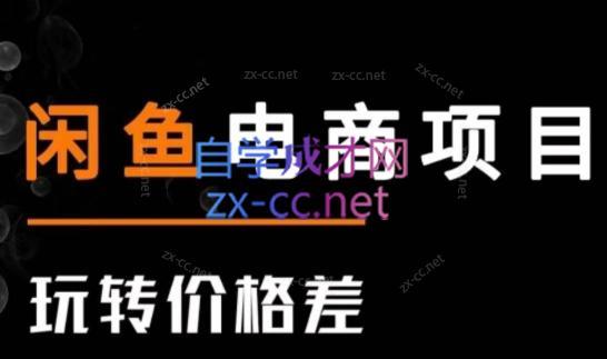 亿创繁星·闲鱼电商项目(玩转价格差)| 副业网