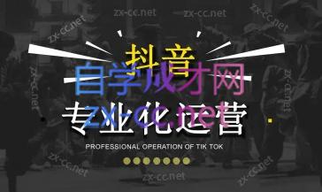 2024焦点抖音运营| 副业网