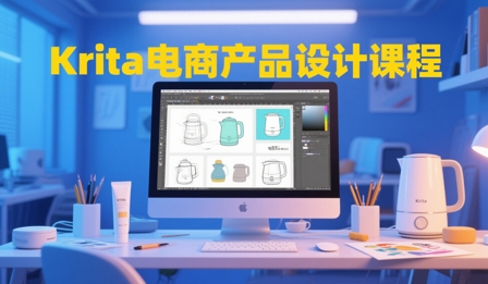 大梦老师·Krita电商产品设计课程| 副业网