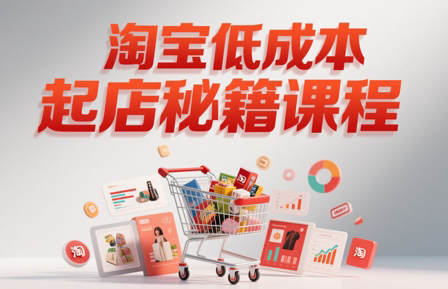 子枫老师·淘宝低成本起店系统课| 副业网