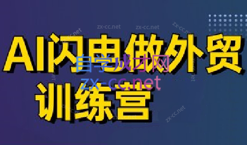 大卫·AI闪电做外贸训练营(更新6月)| 副业网