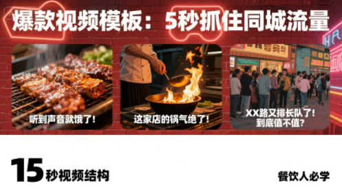 白泽老师·餐饮实体店短视频爆店| 副业网