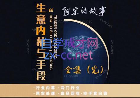 阿宋的故事·生意内幕与手段| 副业网