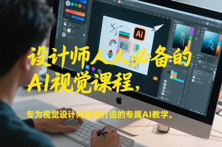 设计师人人必备的AI视觉课程，专为视觉设计师量身打造的专属AI教学| 副业网