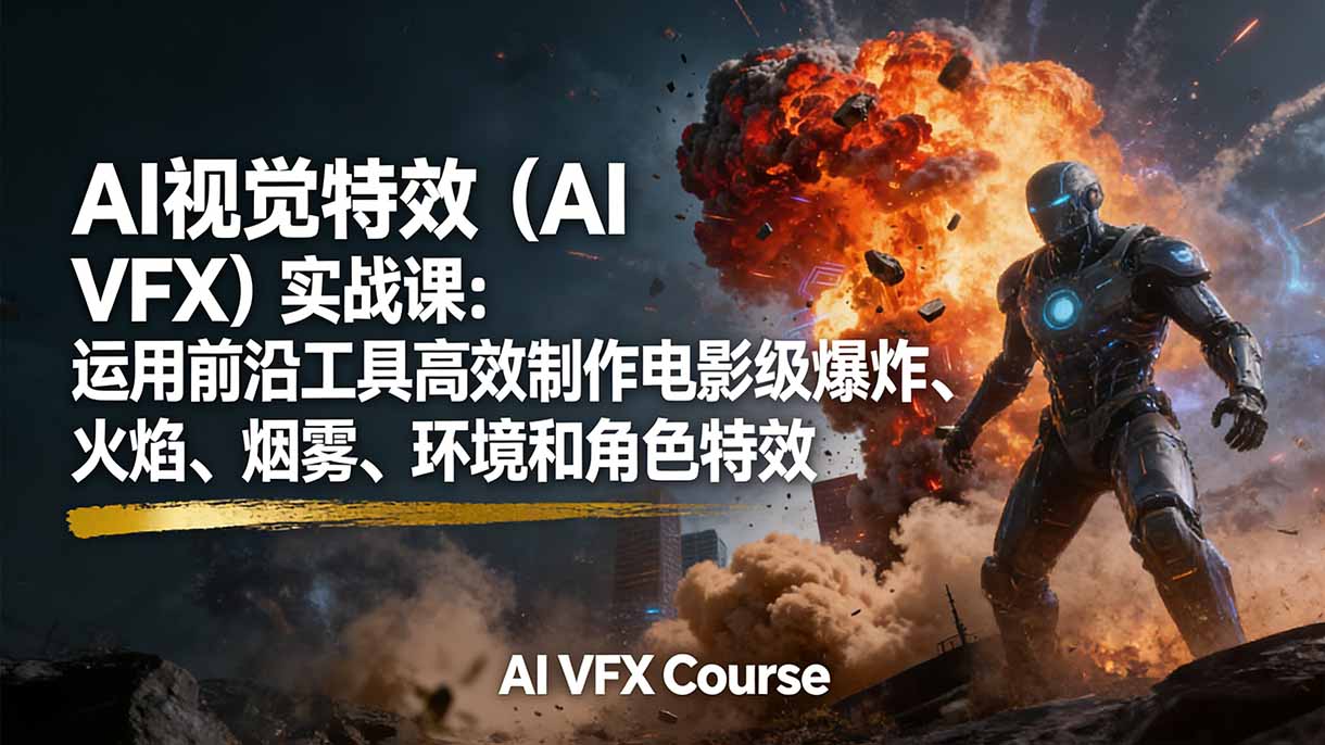 AI视觉特效(AI VFX| 副业网