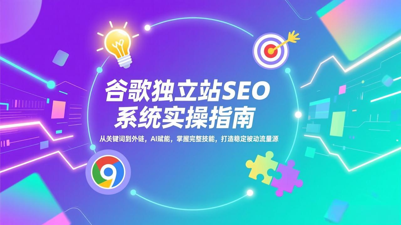 谷歌独立站SEO系统实操(更新| 副业网
