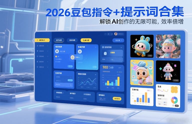2026豆包指令+提示词合集，解锁AI创作的无限可能，效率倍增| 网创圈