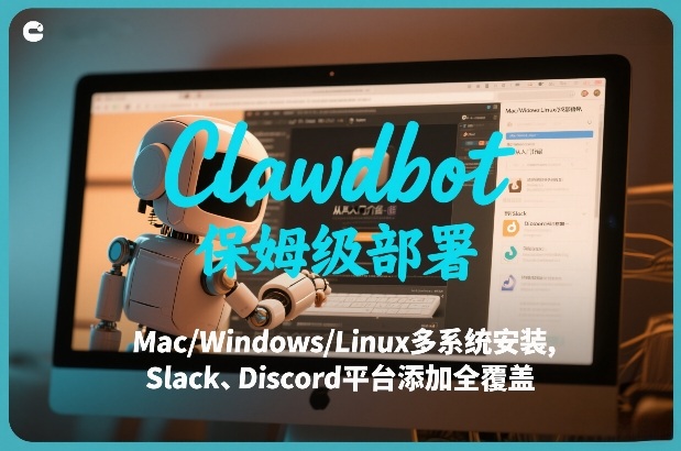 Clawdbot保姆级部署，从入门介绍、Mac/Windows/Linux多系统安装，到Slack、Discord平台添加全覆盖| 副业网