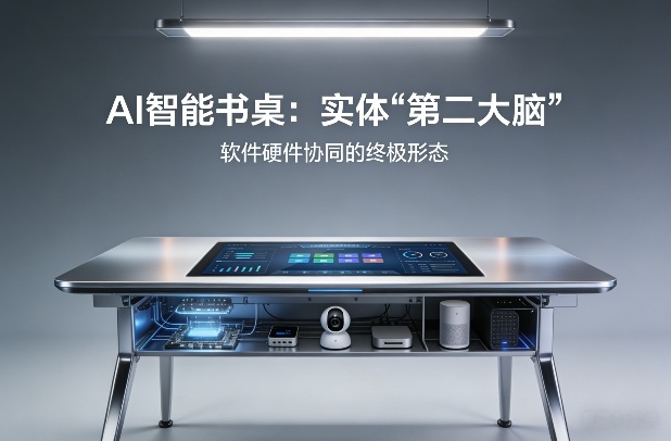 AI智能书桌搭建，构建你的实体“第二大脑”，软件硬件协同的终极形态| 副业网