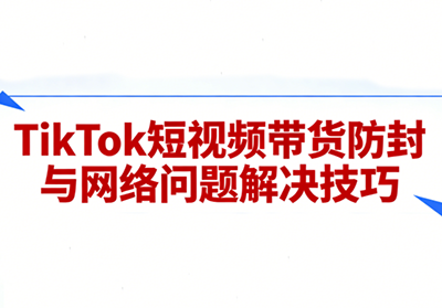 老谭·TikTok短视频带货实拍课程| 副业网