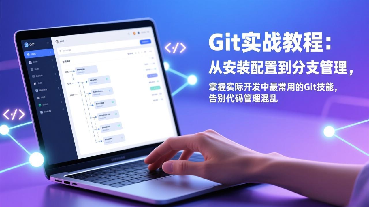 Git实战教程：从安装配置到分支管理，掌握实际开发中最常用的Git技能，告别代码管理混乱| 副业网