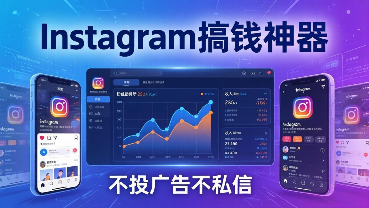 Instagram搞钱神器：月涨6万粉+月入5万刀，不投广告不私信，靠算法+低价产品| 副业网
