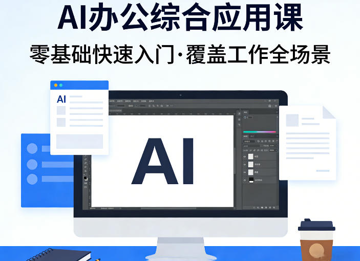 AI办公综合应用课，零基础快速入门，覆盖了工作中各种应用场景| 副业网