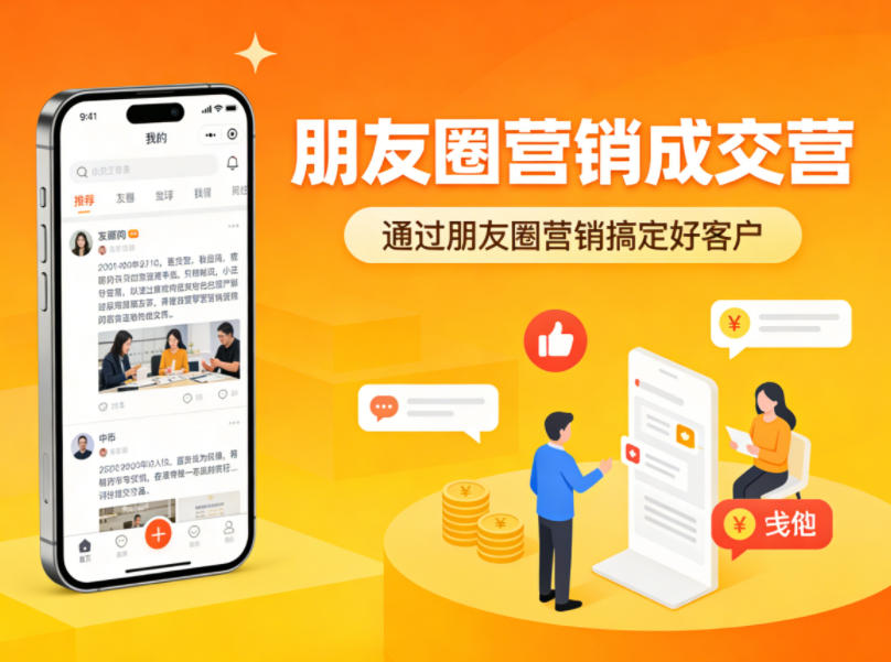 朋友圈营销成交营，通过朋友圈营销来搞定好客户| 副业网