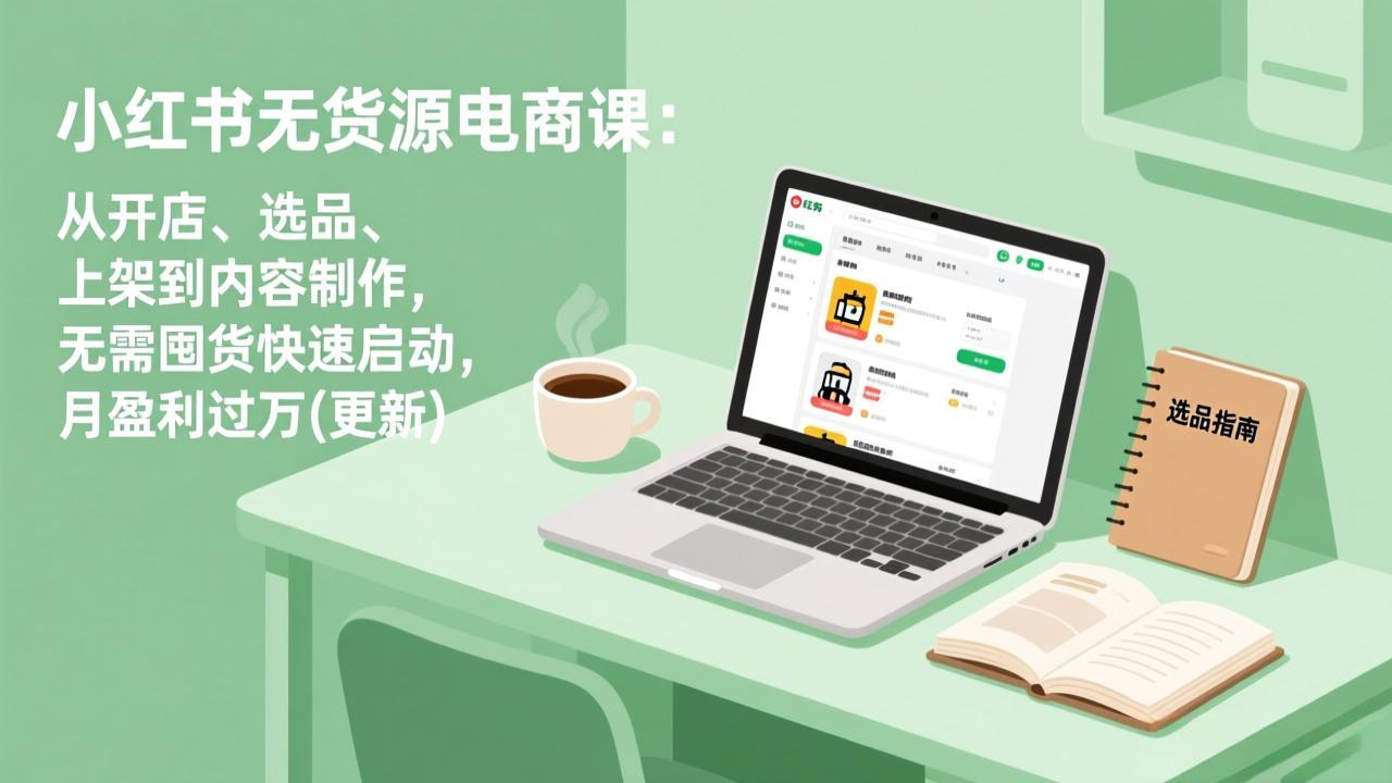 小红书无货源电商课(4月20更新| 网创圈