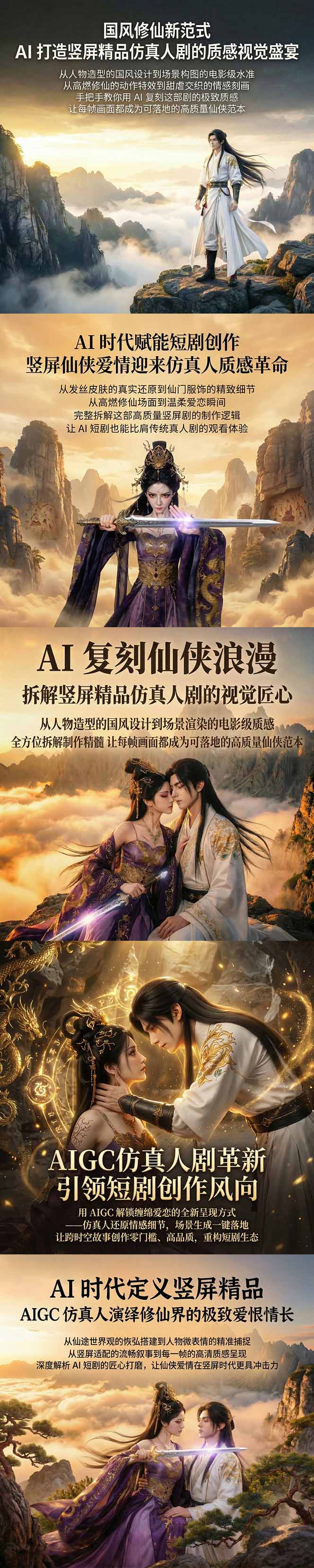 图片[2]| AIGC 仿真人短剧创作革新，解锁仙侠爱恋全新呈现，一键出高质场景，零门槛打造爆款剧集| 网创圈