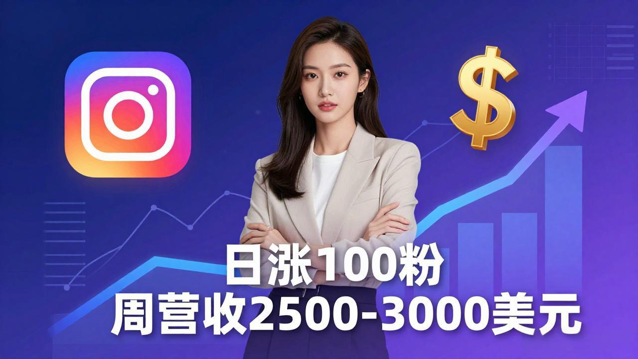 想做数字产品？Sheri亲授：日涨100粉、每周2500至3000美元的营收，Instagram躺着赚| 网创圈